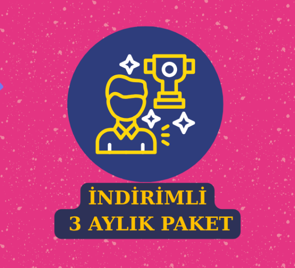İNDİRİMLİ 3 AYLIK PAKET